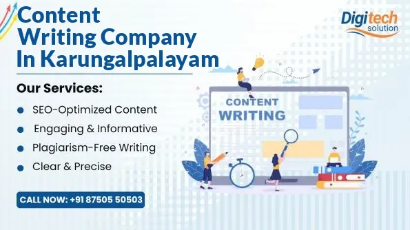 Best Content Writting Company in Karungalpalayam, Erode