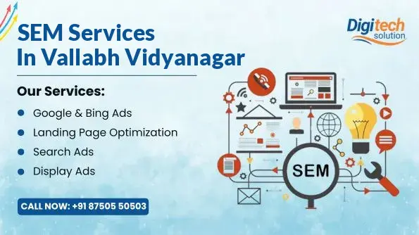 Best SEM Services in Vallabh Vidyanagar, Anand