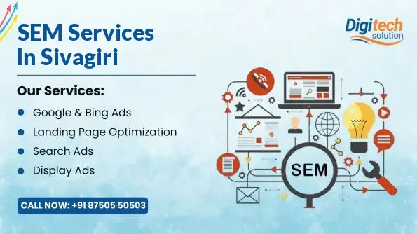 Best SEM Services in Sivagiri, Erode