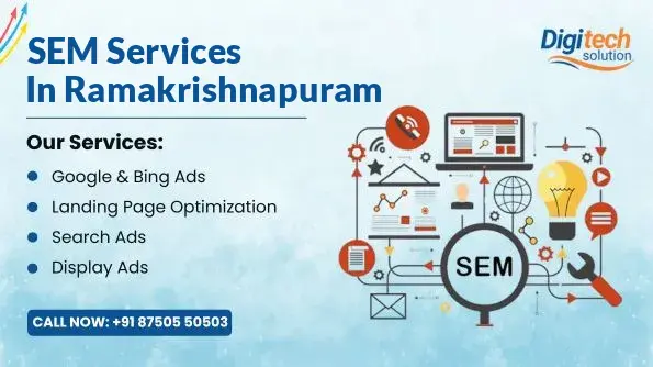 Best SEM Services in Ramakrishnapuram, Guntur