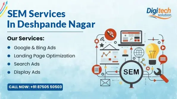 Best SEM Services in Deshpande Nagar, Hubli