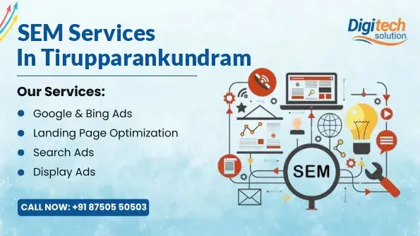 Best SEM Services in Tirupparankundram, Madurai