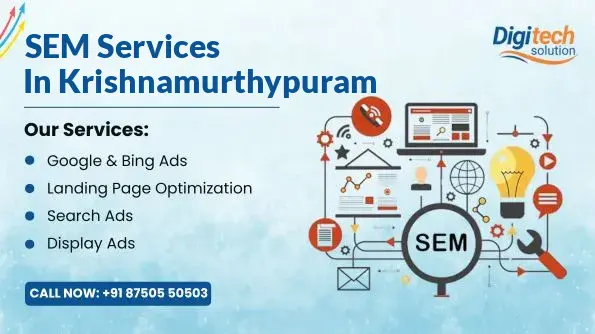 Best SEM Services in Krishnamurthypuram, Mysore