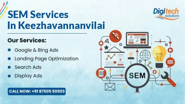 Best SEM Services in Keezhavannanvilai, Nagercoil