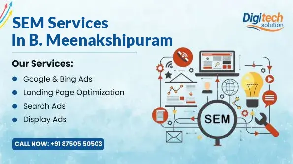 Best SEM Services in B. Meenakshipuram, Theni