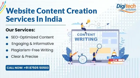 Best Website Content Creation Company in India