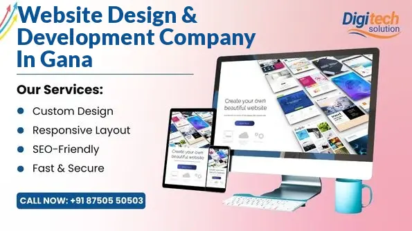 Best Website Design & Development Company in Gana, Anand