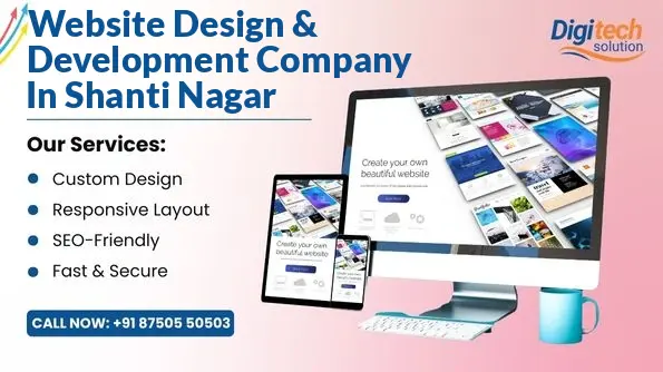 Best Website Design & Development Company in Shanti Nagar, Bilaspur