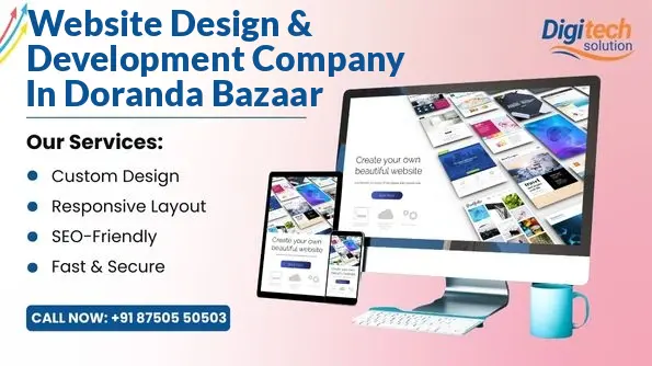 Best Website Design & Development Company in Doranda Bazaar, Ranchi