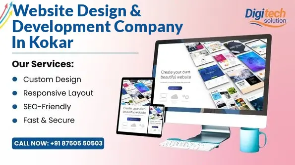 Best Website Design & Development Company in Kokar, Ranchi