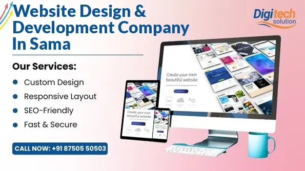 Best Website Design & Development Company in Sama, Vadodara